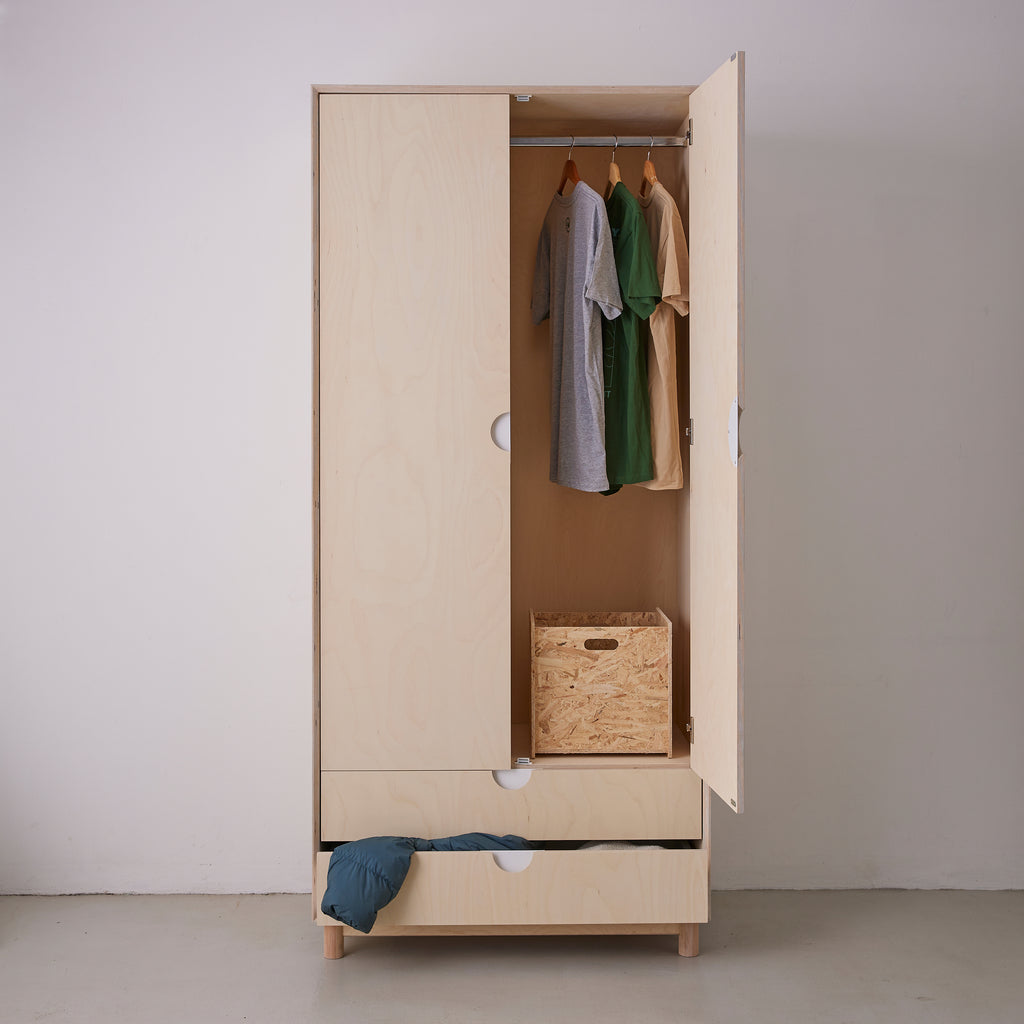 Plywood Wardrobe | Free Standing Timber Wardrobe | So Watt