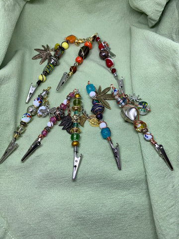 How to make beaded roach clips/ my process 