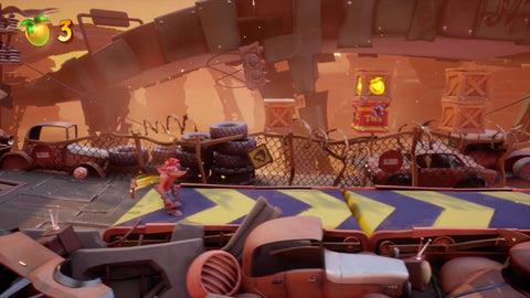 Crash Bandicoot Game Screen Shot 2