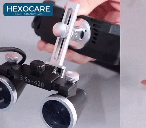 HexoLoupe™ Dental Surgery Loupe Helmet Set - Hexo Care International