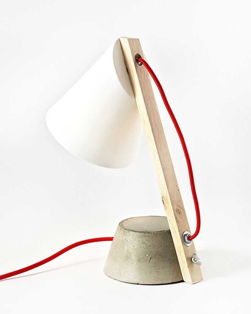 Onwijs Lamp Lovatt Betonnen voet - Wit | Stockhome JQ-53