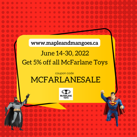 MCFARLANE toys sale