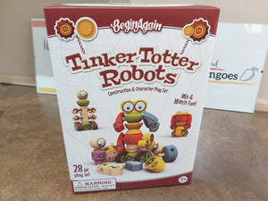 Tinker Totter Robots - Build Your Own Robot Kit & Robot Building Set