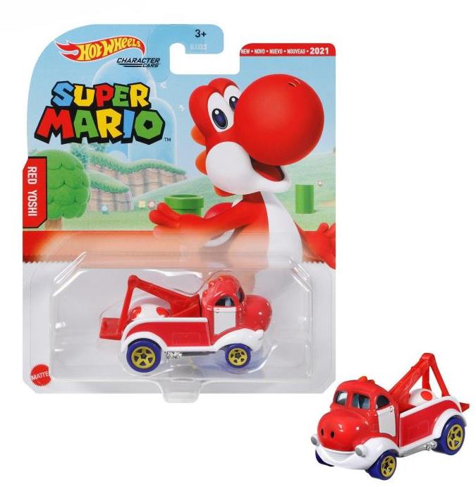 Mattel Hot Wheels Super Mario Red Yoshi Character Car – Maple and
