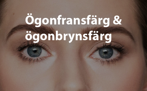 ögonfransfärgning och ögonbrynsfärgning