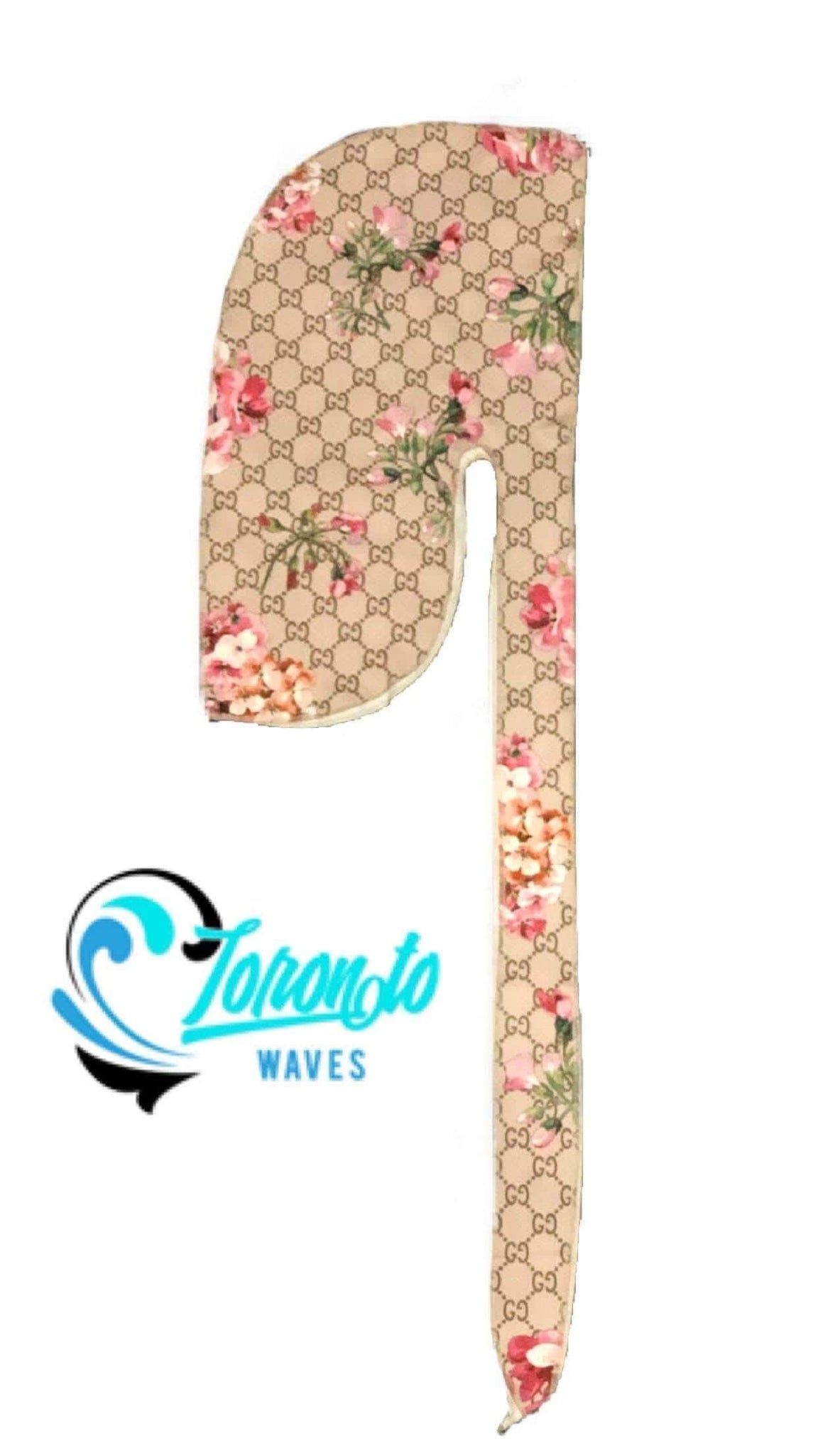 TorontoWaves™ Designer G Print Floral Du-Rag – Toronto Waves