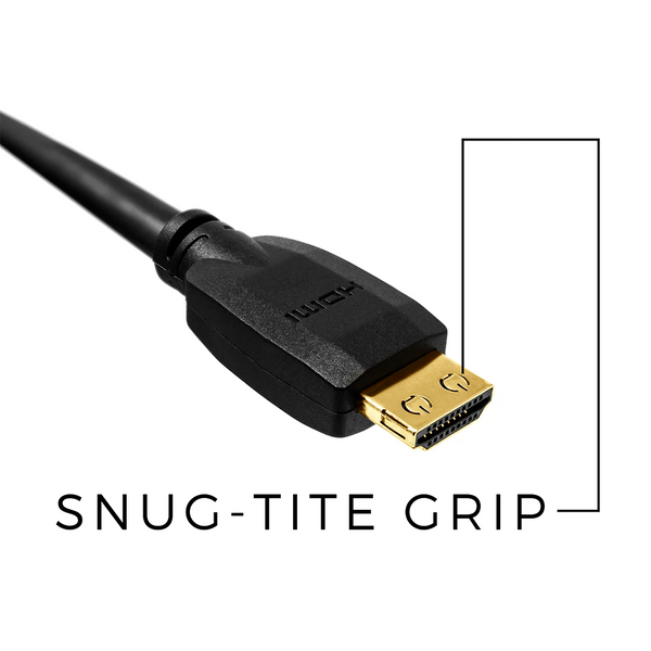 besøg i mellemtiden hver ProConnect HD-15ST Snug-Tite HDMI Cable 2.0 18Gbps High Speed w/ Ether –  MSTR Brand