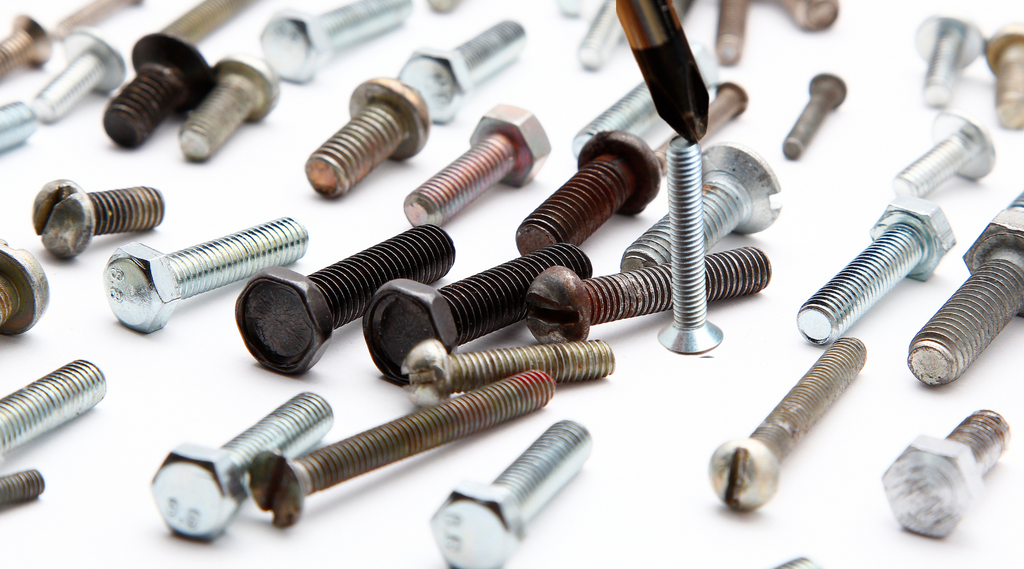 different types of stainless steel screws and bolts