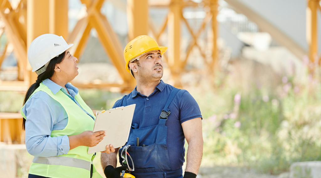 Construction workers safety regular inspections
