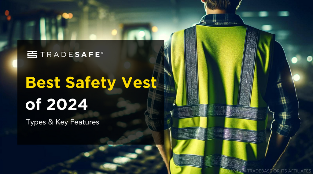 construction worker in a high visibility safety vest