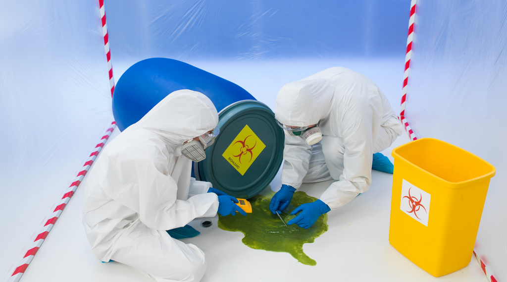 chemical spill cleanup