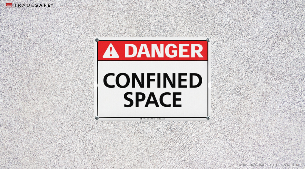 confined space sign