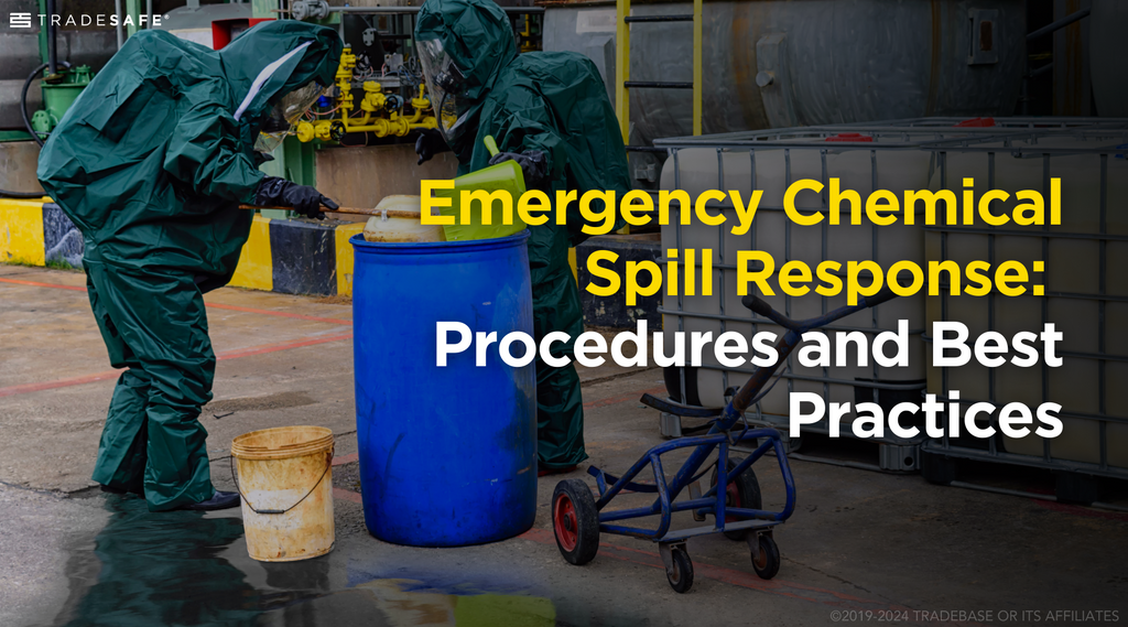 emergency chemical spill response procedures and practices