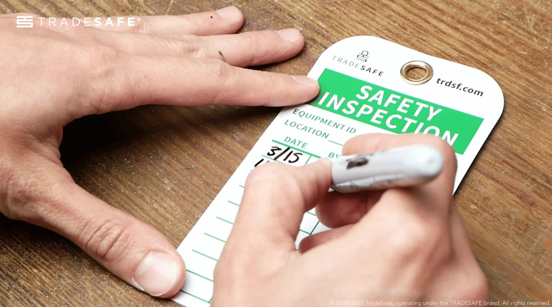 inspection tag inspection log