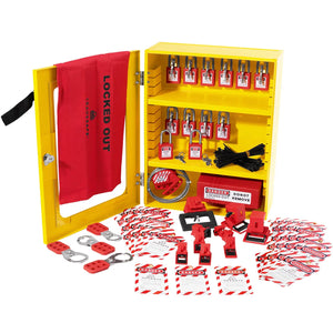 Lockout Tagout Cabinet - 75 Devices - TRADESAFE - Lockout Tagout Kit