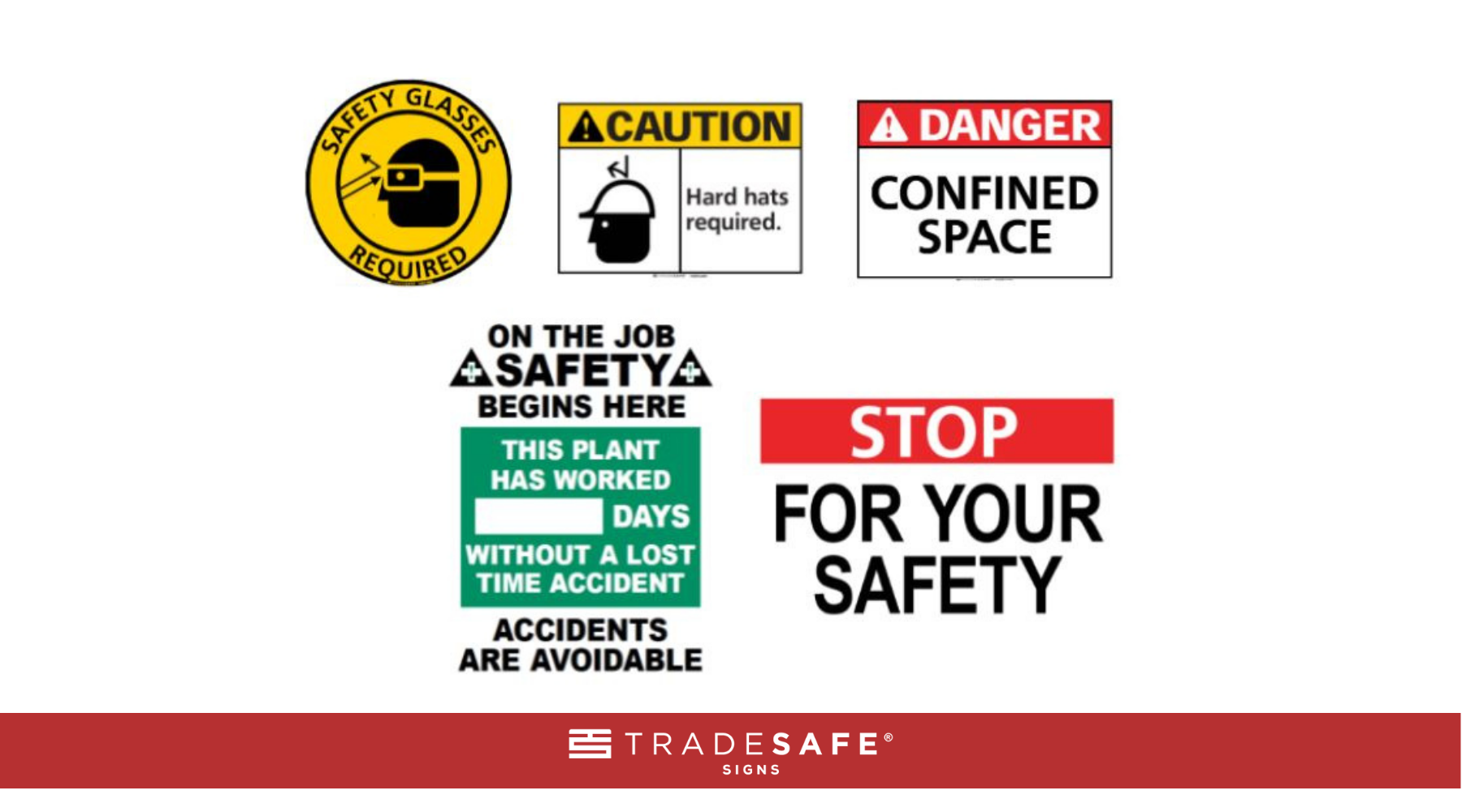 tradesafe construction signs