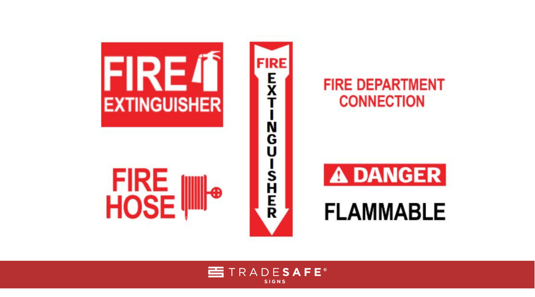 tradesafe fire safety signs