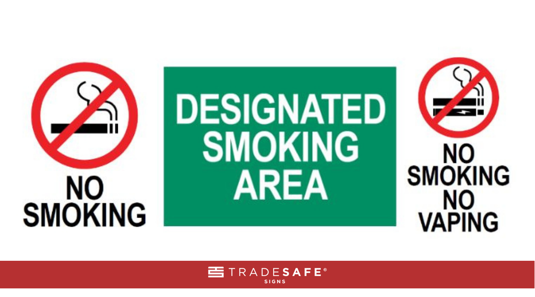 tradesafe smoking signs
