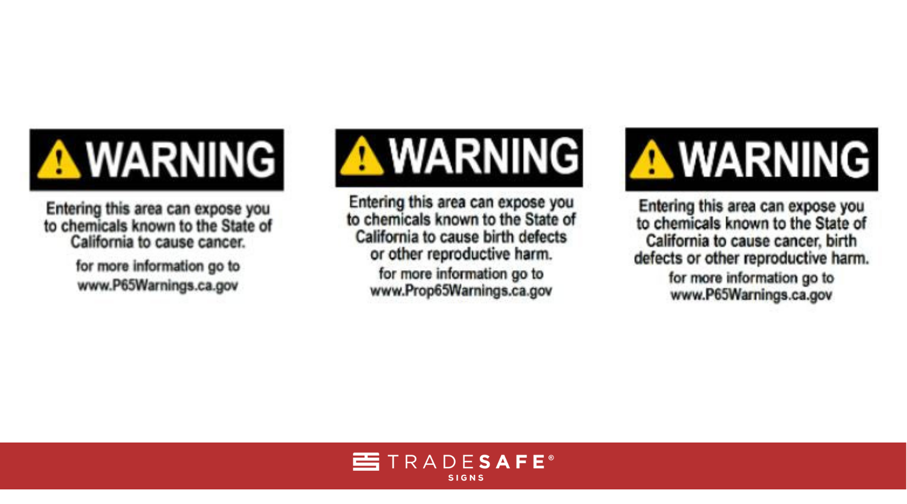 tradesafe safety warning signs