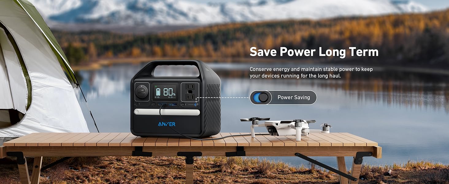 Anker 522 power saving mode