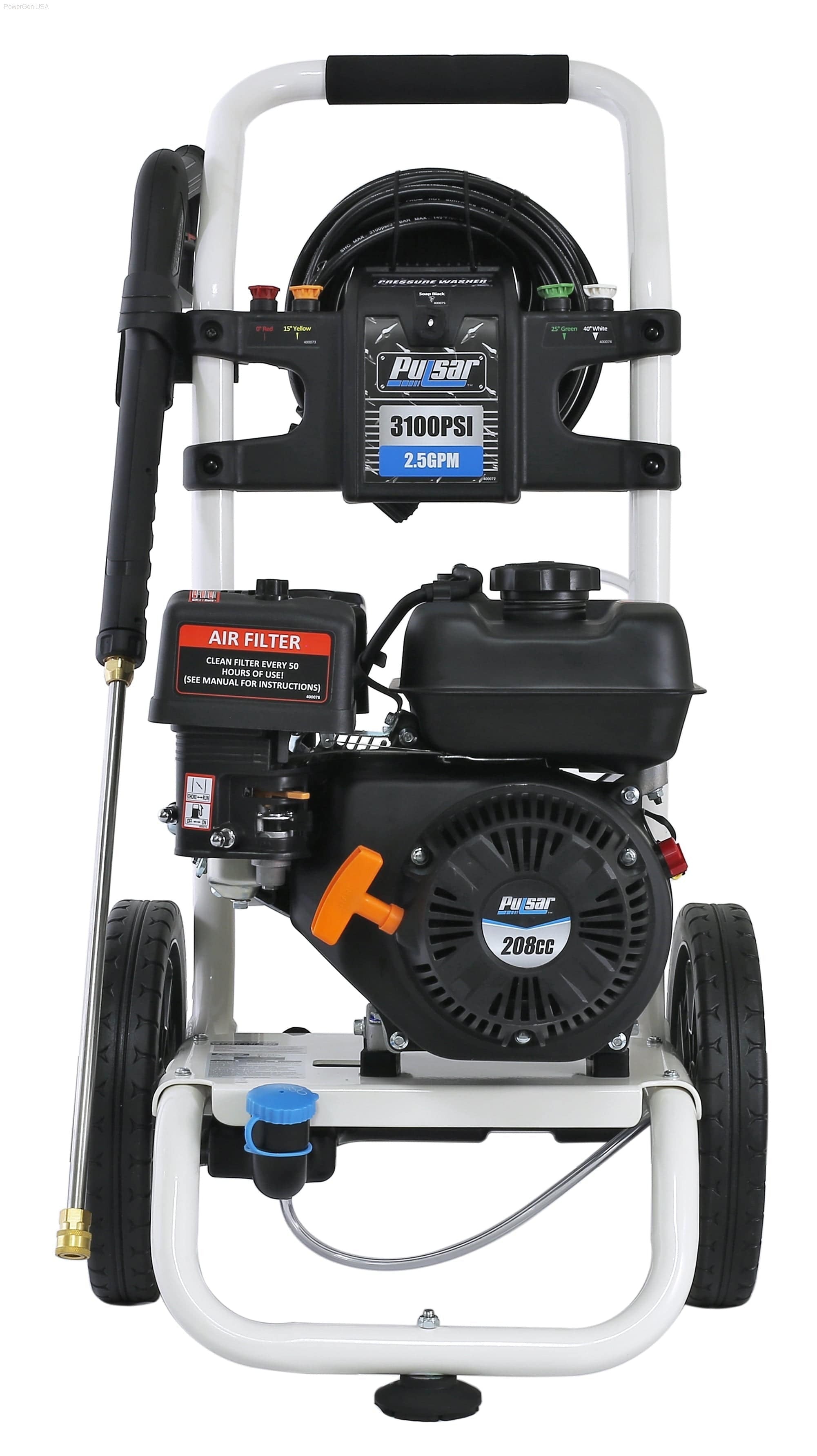 Pulsar W31H19 -3100 PSI Gas-Powered Pressure Washer - PowerGen USA
