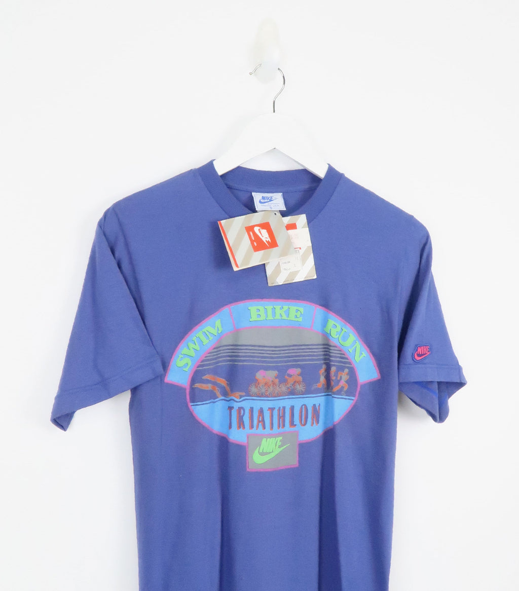 Deadstock Vintage 80s Nike Triathlon T 