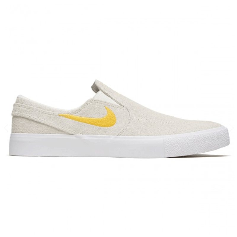 janoski slip on yellow