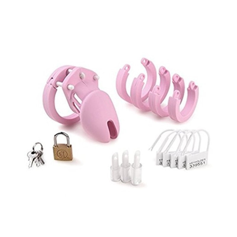 CB6000 Pink Chastity Cage | Sissy Lux