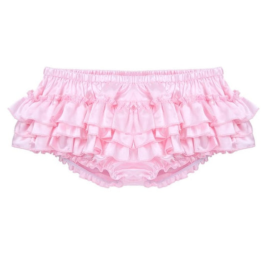 Satin Ruffled Sissy Panties – Sissy Lux