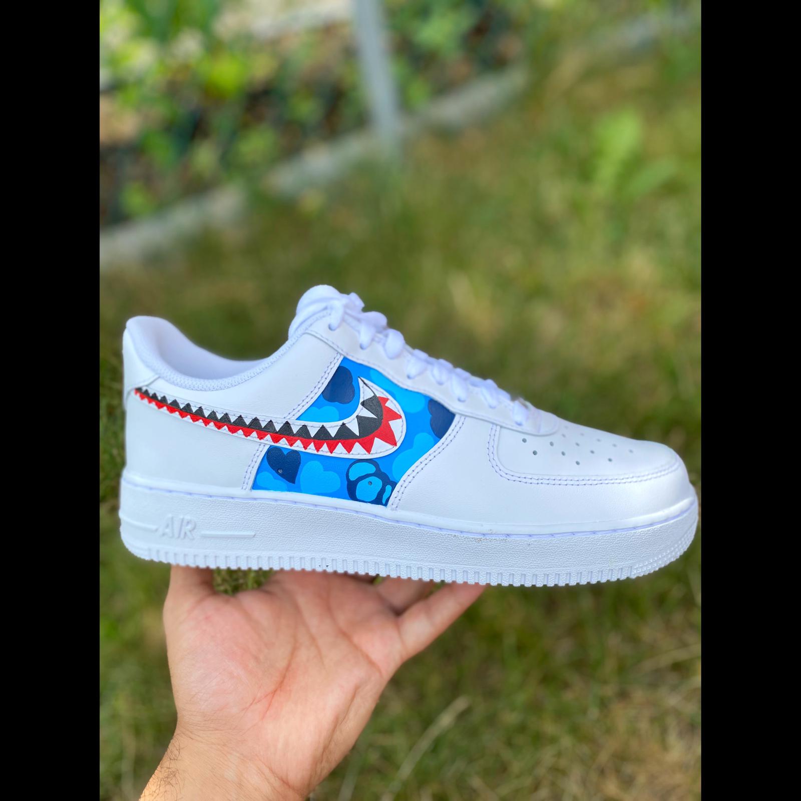 painted air forces ones