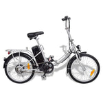 Skladací elektrický bicykel TILT&GO strieborná 