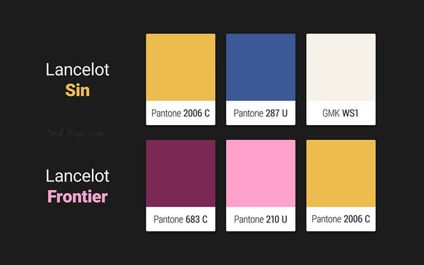 Lancelot Pantone Colors