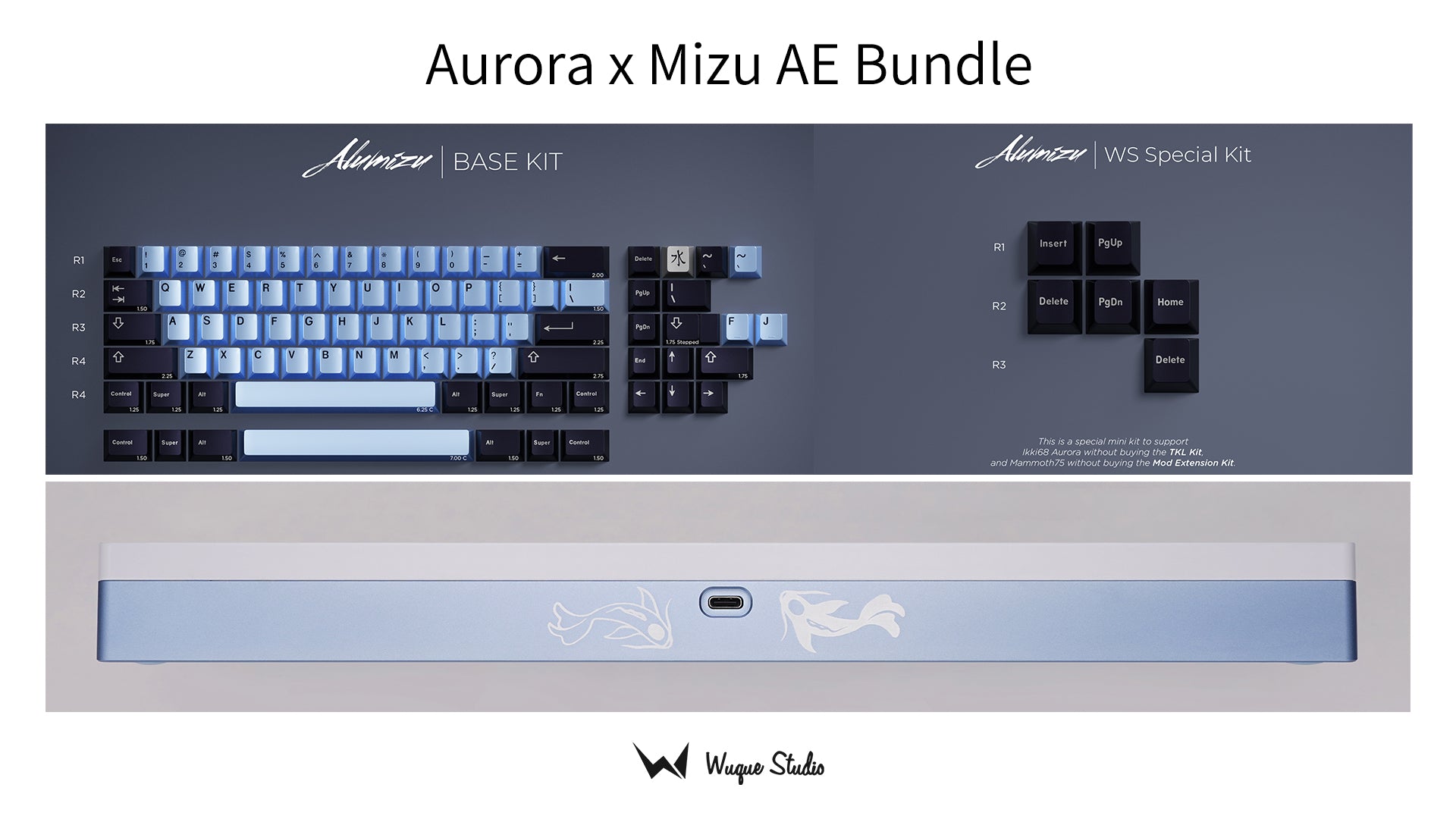 GB]Aurora x Mizu AE (Aluminum Edition) Bundle – Wuque Studio