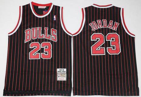 bulls pinstripe jersey jordan