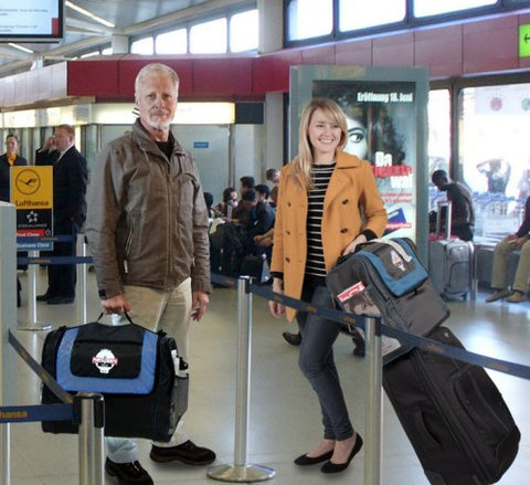 Porta-Booth Plus Carry-on Travel Bag - Easy to carry - Piggy-back on other luggage