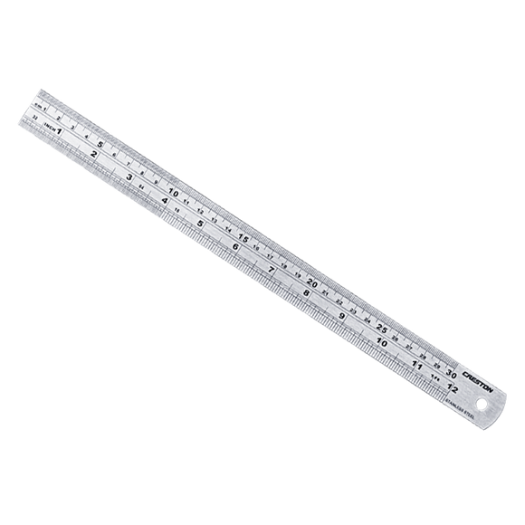 Stainless steel ruler – Creston Hardware