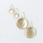 ANNE SPORTUN ~ Petite Gold Round Disc Earrings