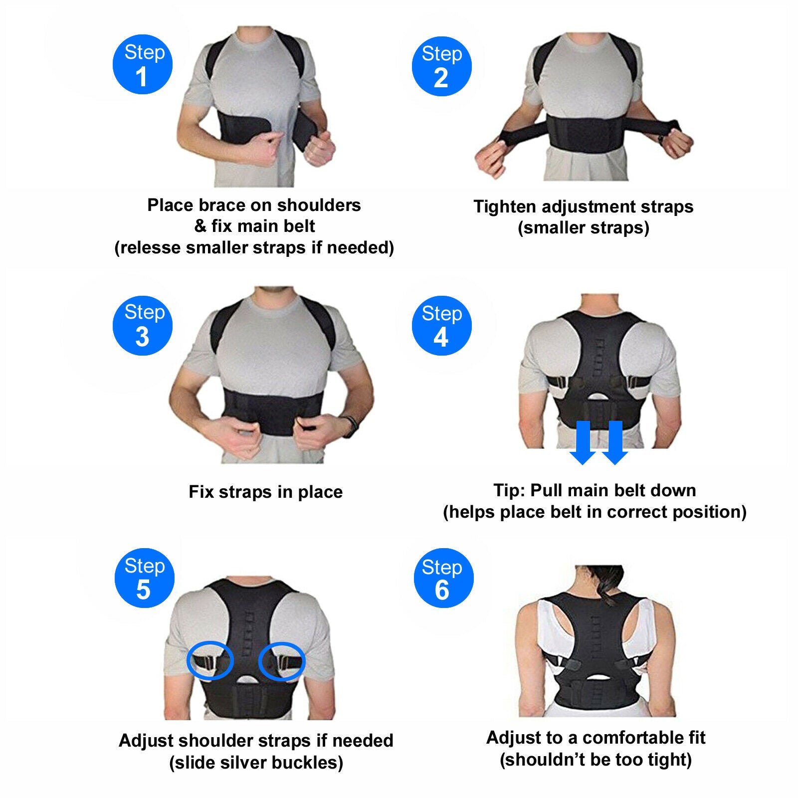 How To Wear A Back Support Correctly