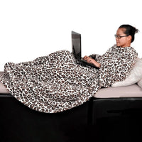 Full Body Snuggle Blanket With Sleeves