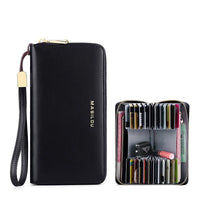 Unisex Anti-Credit Card Fraud Multi-compartment Wallet