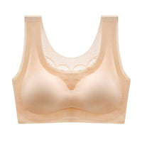 Ultra-thin Plus Size Ice Silk Comfort bra