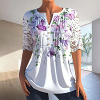 Elegant Blouse With Print