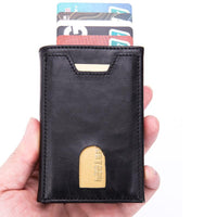 Ultra Slim Wallet with RFID Blocking