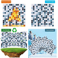 3D Mosaic Tile Self-adhesive Stickers