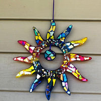 Home Decorations Rainbow Sun