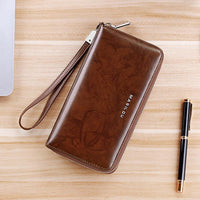 Unisex Anti-Credit Card Fraud Multi-compartment Wallet