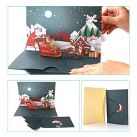 3D Christmas Pop Up Cards