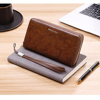 Unisex Anti-Credit Card Fraud Multi-compartment Wallet