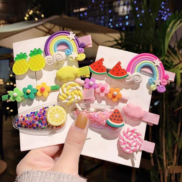 Cute Hair Clip Set