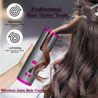 Wireless Auto Rotation Curling Iron